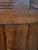 French 1920s Solid Oak Bed Frame Carved Floral Design Full / Queen Adaptable For Sale - Image 14 of 17