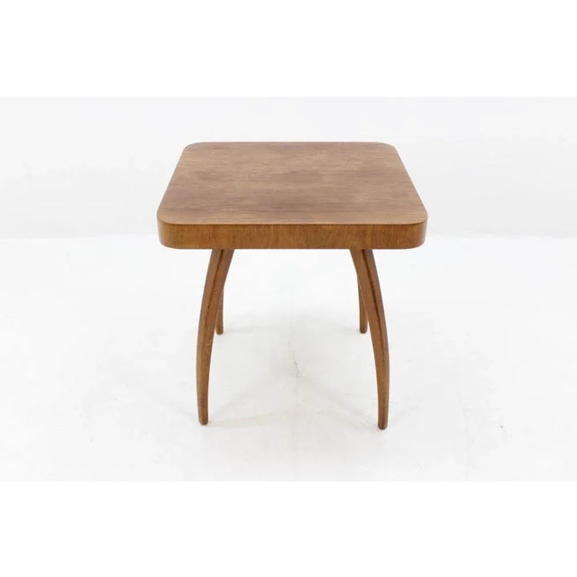 Brown Art Deco H259 Spider Coffee Table by Jindřich Halabala for Český Nábytek, 1956 For Sale - Image 8 of 8