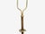 Metal 1950s Swedish Modern, Dual Head Floor Lamp, Reeded Brass, Sweden For Sale - Image 7 of 11
