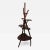 Outstanding Organic Modern Sculptural Tiered Wood Stand For Sale - Image 9 of 9