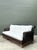 English Vintage Woven Rattan Roll Arm Sofa For Sale - Image 3 of 12