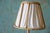 Vintage Swedish Boho Modern Rattan Floor Lamp Cane Linen For Sale - Image 4 of 10