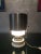 Mid-Century Modern Italian Opaline Glass and Aluminum Table Lamp, 1960s For Sale - Image 3 of 11