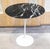 Eero Saarinen (1910-1961), Edition Knoll : Guéridon en Marbre Noir Marquina, 1950s For Sale - Image 4 of 7