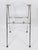 Postmdern Acrylic & Chrome Folding Chair in the style of Piretti Castelli, Italy, 1980s For Sale - Image 16 of 18