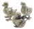 Vintage Italian Handmade Silver 800 Ducklings, 1970s, Set of 3 For Sale