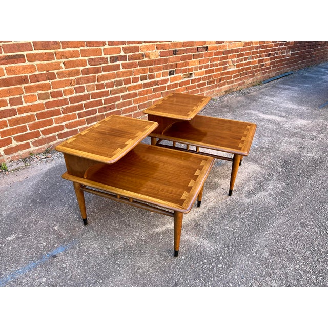 1960s 60s Vintage Mid Century Modern Andre Bus for Lane Acclaim Two