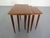 1960s Danish Teak Nesting Tables, 1960s, Set of 3 For Sale - Image 5 of 14