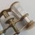 1900 - 1909 Antique LeMaire Fi Paris Mother-of-Pearl & Brass Opera Glasses, 1904 Monogrammed For Sale - Image 5 of 12