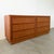 Vintage 1980s Postmodern Burlwood Dresser, Caramel Sapele Pommele Veneer 6 Drawers For Sale In Palm Springs - Image 6 of 11
