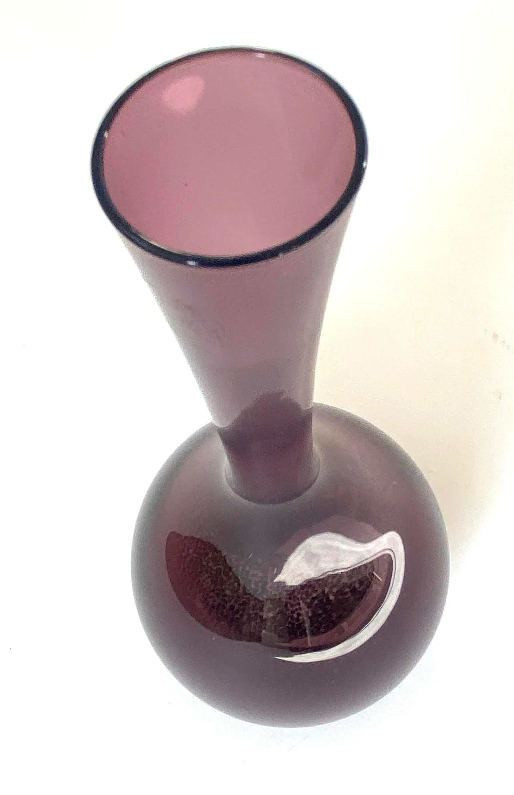 1960s Arthur Percy Mid-Century Swedish Modern Art Glass Vase for