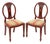 Antique Georgian Dining Chairs in Mahogany, 1910, Set of 2 For Sale