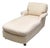 Pottery Barn Livingstone Chaise Lounge, Tan For Sale