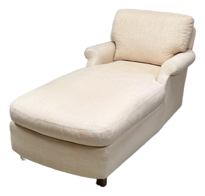 Pottery Barn Livingstone Chaise Lounge, Tan