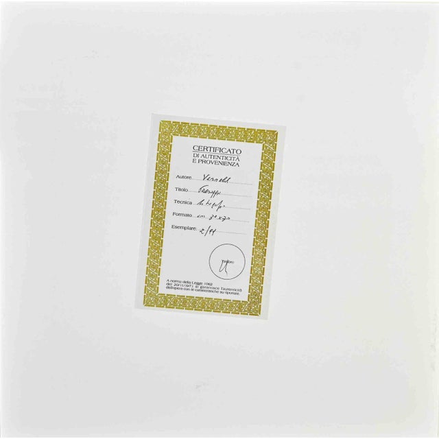 Landscape is a lithograph attributed to nicholas verrall (1945) in the late 20th century. Hand-signed on the right corner....