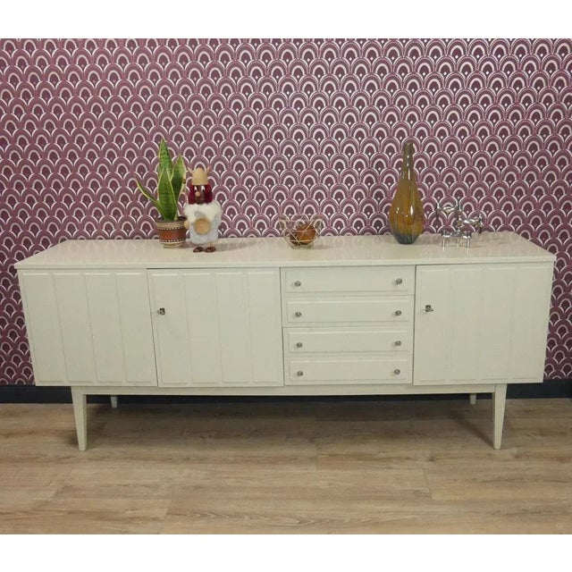 Large Cream Sideboard, 1970s For Sale - Image 12 of 13