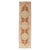 Textile Antique Oushak Runner, Turkish and Oriental Rug, Handmade Beige and Orange Rug For Sale - Image 7 of 18