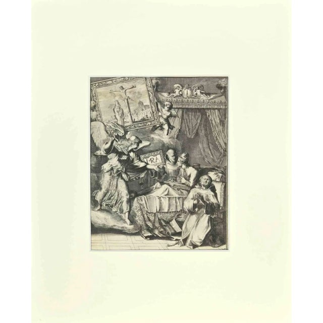 Romeyn de Hooghe, La Manière de se Bien Preparer à La Mort, Etching, 1700 For Sale - Image 3 of 3