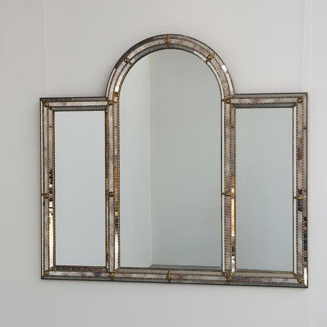 Large Spanish Mosaic Mirror, 1980s For Sale - Image 6 of 11