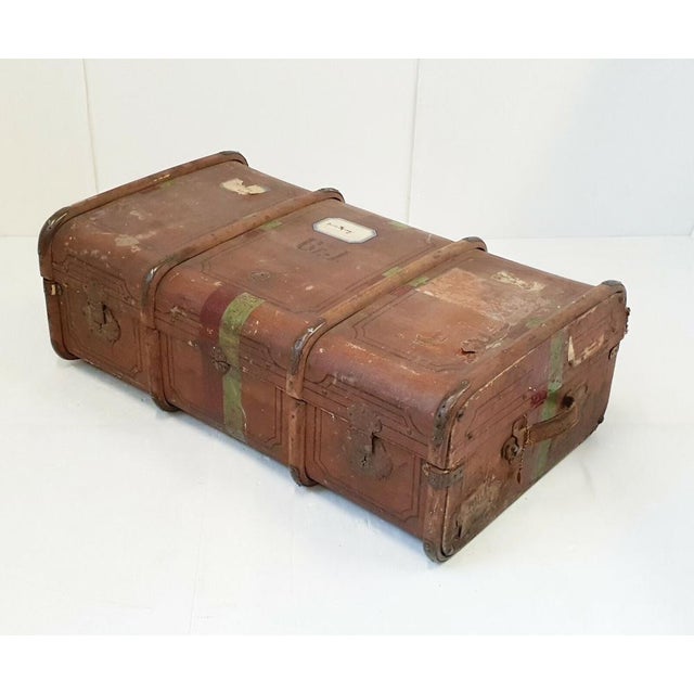 Large Car Trunk, 1920s-1930s For Sale - Image 11 of 11