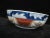 Red Japanese Arita Imari Gilt Porcelain Year of the Rabbit 8 3/4" Serving Bowl For Sale - Image 8 of 9