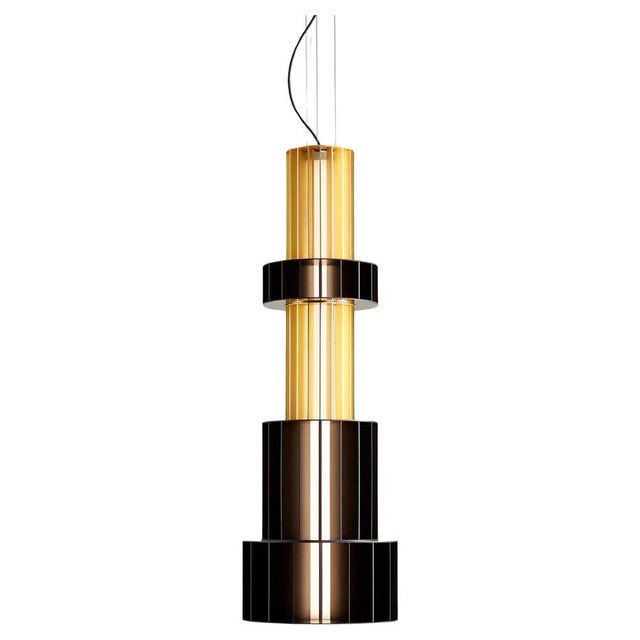 T Gr Custom Combination Suspended Lamp by Stephen Burks Babel for Parachilna For Sale - Image 9 of 12