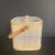 Nautical Mid 20th Century Raffia Covered Ice Bucket For Sale - Image 3 of 12