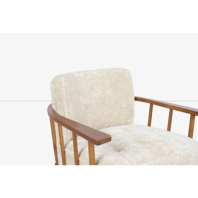 Tan 1950s Vintage Robsjohn-Gibbings for Widdicomb Lounge Chairs, Unmarked - a Pair For Sale - Image 8 of 12