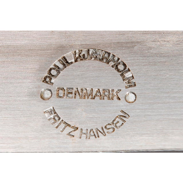 Set of Vintage Wicker PK 22 Chairs by Poul Kjærholm for Fritz Hansen For Sale - Image 6 of 7