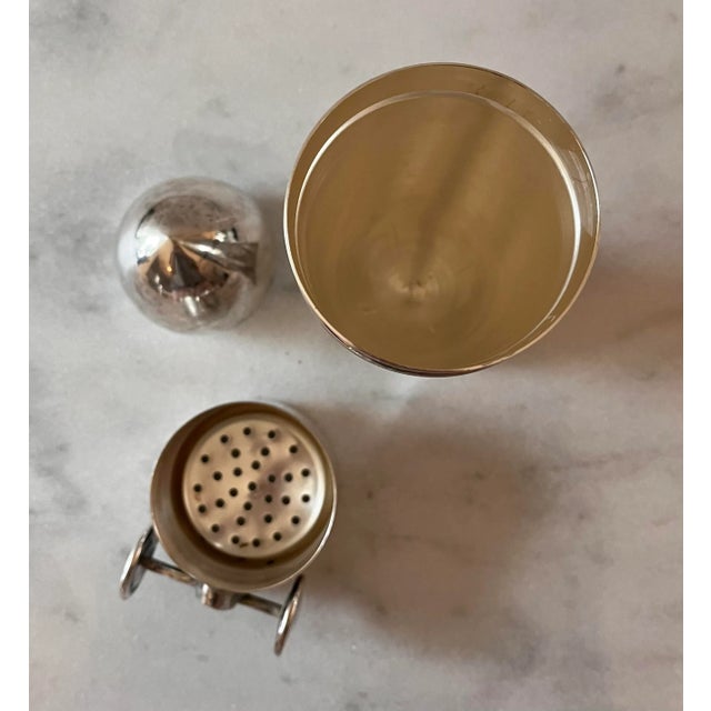 Antique Silverplate Zeppelin Cocktail Shaker Chairish