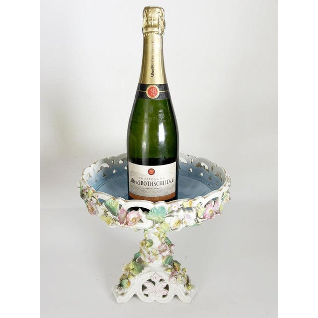 19th Century Porcelain Fruit Bowl, Germany For Sale - Image 3 of 15