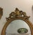 French Oval Mirror with Gilt Wood Stucco Carved Frame, 1800s For Sale - Image 4 of 6