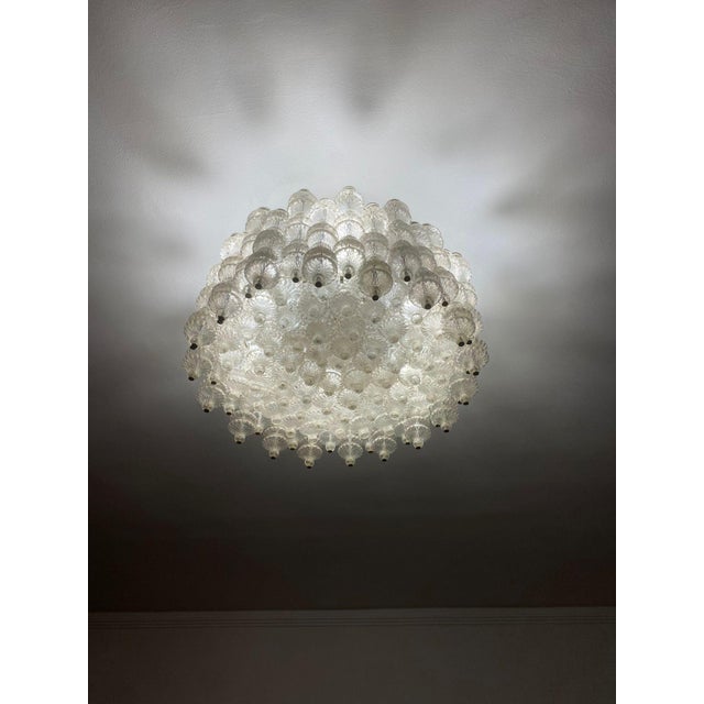 Mid-Century Modern Murano Glass Chandelier from Salviati, 1960 For Sale - Image 3 of 5