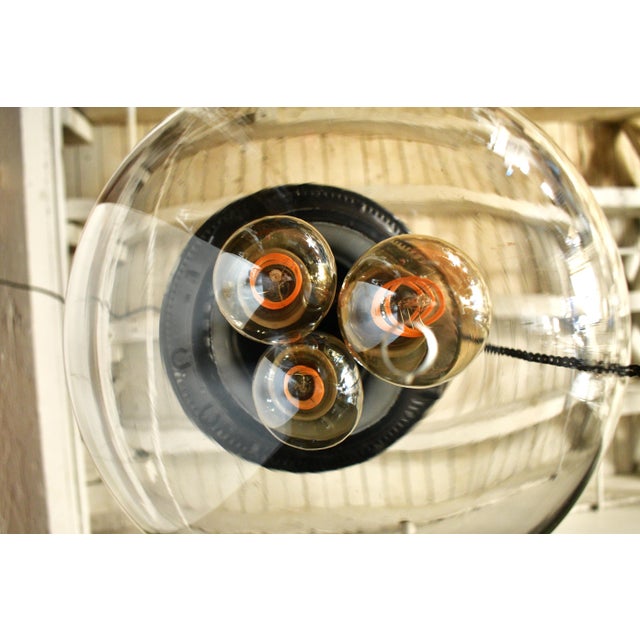 Metal 19th Century Welsbach Gas Pendant From Chimera Watts For Sale - Image 7 of 10