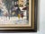 1960's Heyer Impressionist Winter Cityscape Paris Street Scene Oil Painting on Canvas For Sale In Miami - Image 6 of 12