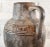 Mid Century Modern Handled Art Pottery Pitcher Vase For Sale - Image 4 of 13
