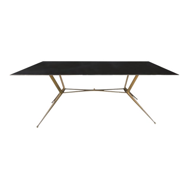 1940s Italian Modern Bronze Cocktail Table For Sale