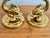 20th Century Brass Dolphin Neoclassical Candle Holders - A Pair For Sale - Image 4 of 11