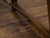 French French 19th Century Walnut Console Table with Trestle Base and Iron Stretchers For Sale - Image 3 of 12