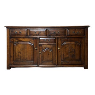 Rustic Sideboard in Oak For Sale