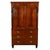 A fine antique early 19th Century Georgian Regency period flame mahogany linen press, chest, English, circa 1800. This...