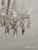 Traditional Vintage Waterford Fleur De Lis S Curved Cut Crystal 5 Arm 5 Light Chandelier For Sale - Image 3 of 12