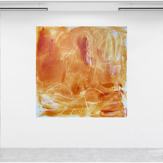 “Figure in Amber” is an original abstract painting created in oil and oil paint stick on canvas. My work explores gesture,...
