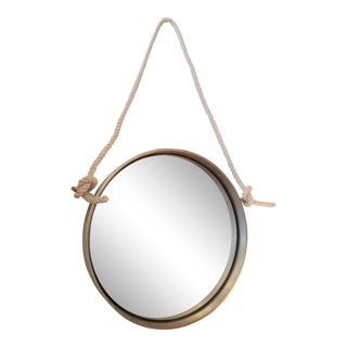 Restoration Hardware Porthole Round Mirror For Sale