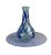 This beautiful vintage Murano attributed hand-blown sculptural art glass vase has a unique tapered gourd silhouette that...