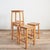 Wood Antique Wooden School Lab Stool For Sale - Image 7 of 8