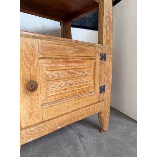 Oak Bedside Tables, 1950s, Set of 2 For Sale - Image 15 of 18