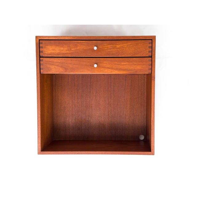 Mid-Century Modern Model #131 Wall Console in Teak by Kai Kristiansen for Aksel Kjersgaard, 1960s For Sale - Image 3 of 16