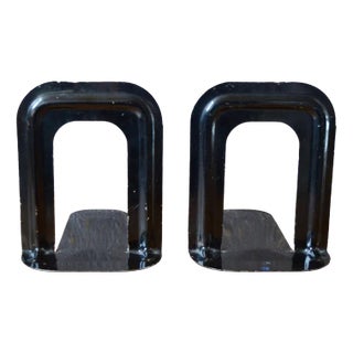 Bookends by Bernard-Albin Gras for Ravel Clamart, 1930s, Set of 2 For Sale