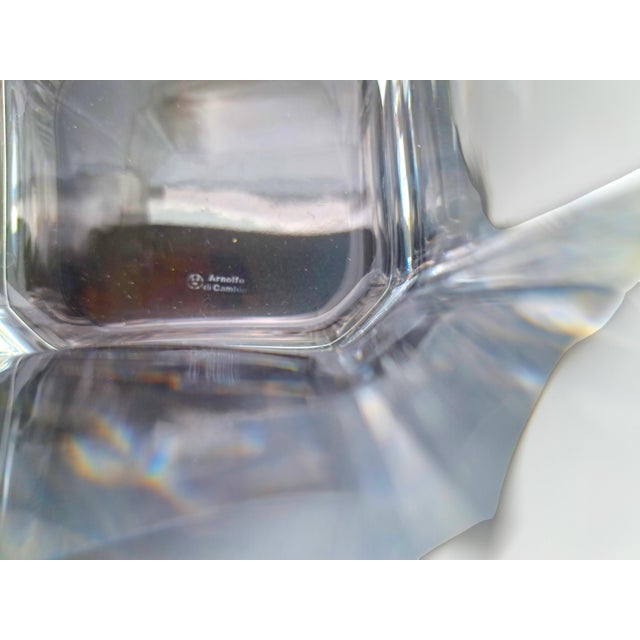 Cini Boeri Crystal Ice Bucket by Cini Boeri for Arnolfo Di Cambio, 1970s For Sale - Image 4 of 11